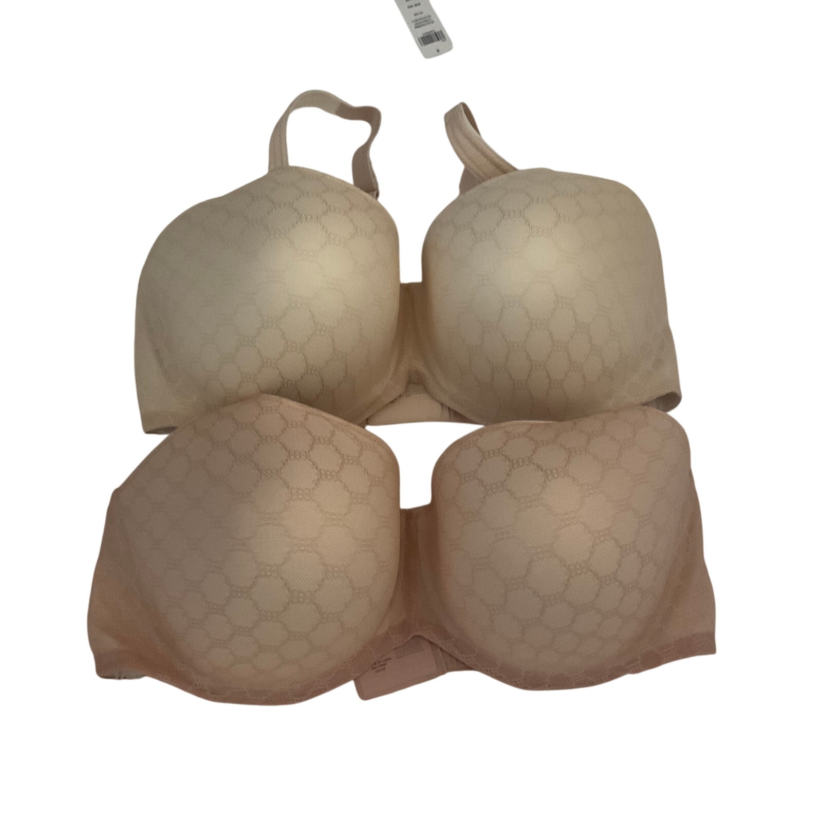 Bundle of 2 Soma Stunning Support Geo Lace Balconette Bras - Size 44G - NEW
