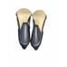 Vince Camuto 'Carenas' Heeled Fashion Black Beaded Sandals Gold Size 6.5W tribal
