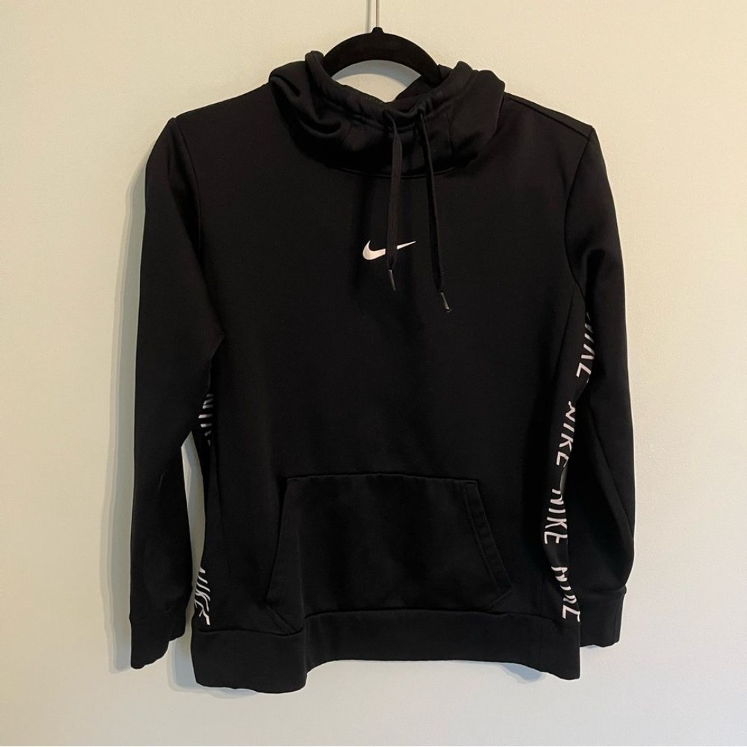 Nike black hoodie sweatshirt size S