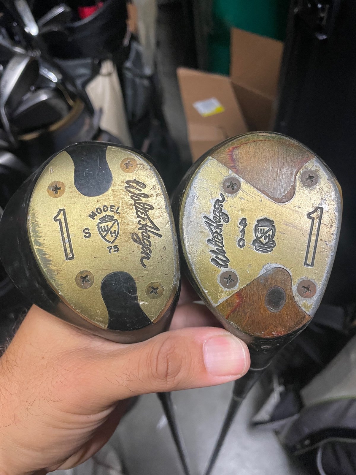 Walter Hagen Vintage Golf Clubs In RH