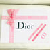 Dior Gift box (12.5 x9 ) w/ Rimantic Pink Ribbon