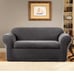 Sure fit Metro 2 piece sofa cover gray