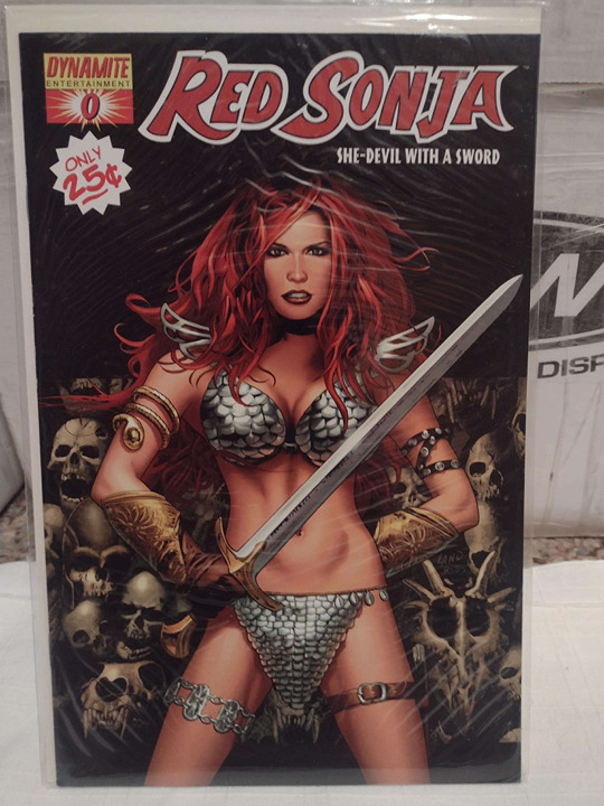 RED SONYA She devil with a Sword #0 Dynamite Entertainment Comic Book 2005 VF