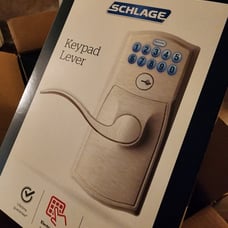 Schlage Camelot keypad entry lock