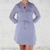 Aritzia Babaton Lilac Purple Silk Drawsring Waist Bennett Mini Dress Size Medium