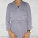 Aritzia Babaton Lilac Purple Silk Drawsring Waist Bennett Mini Dress Size Medium