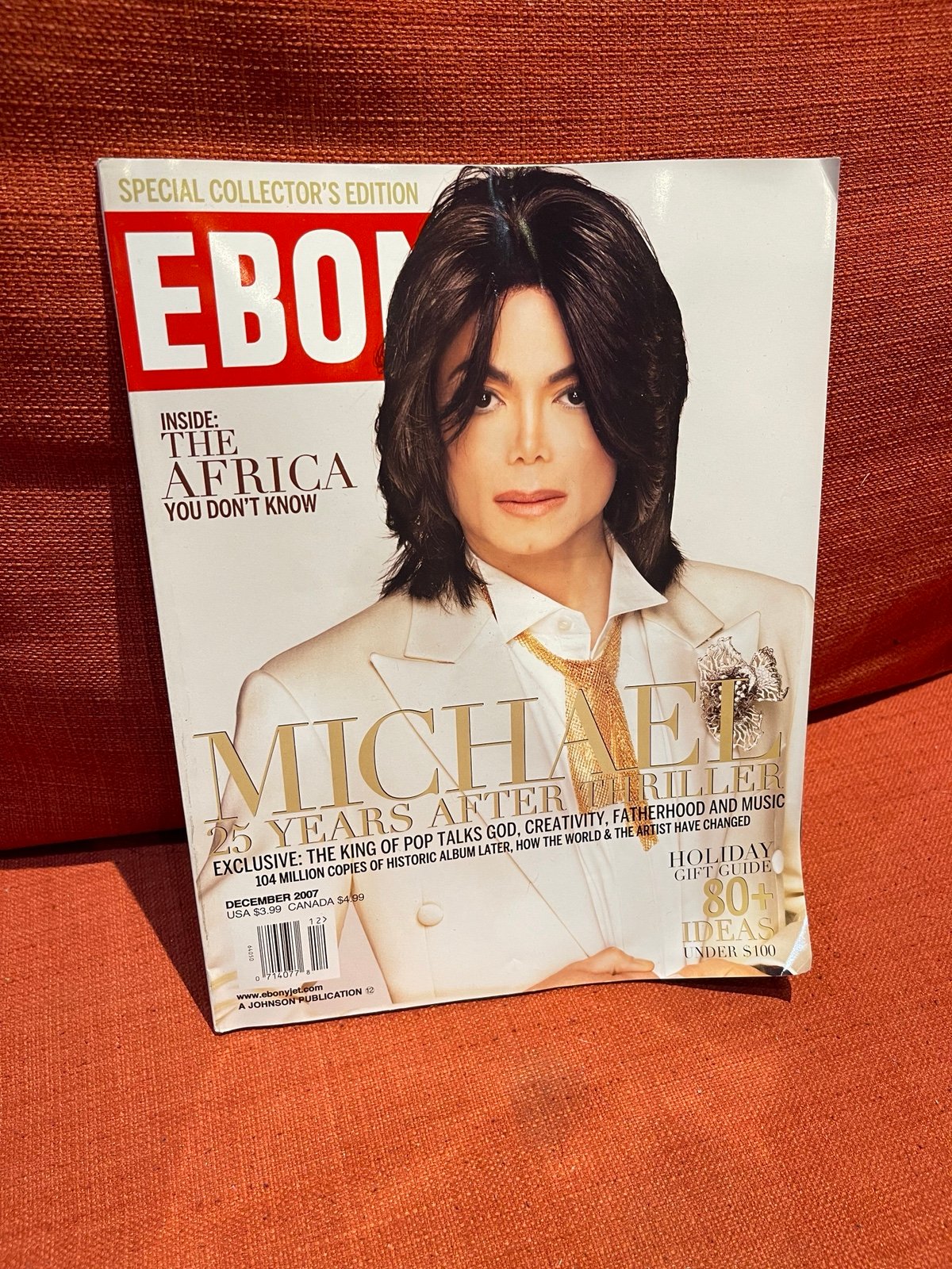Ebony Magazine Michael Jackson cover