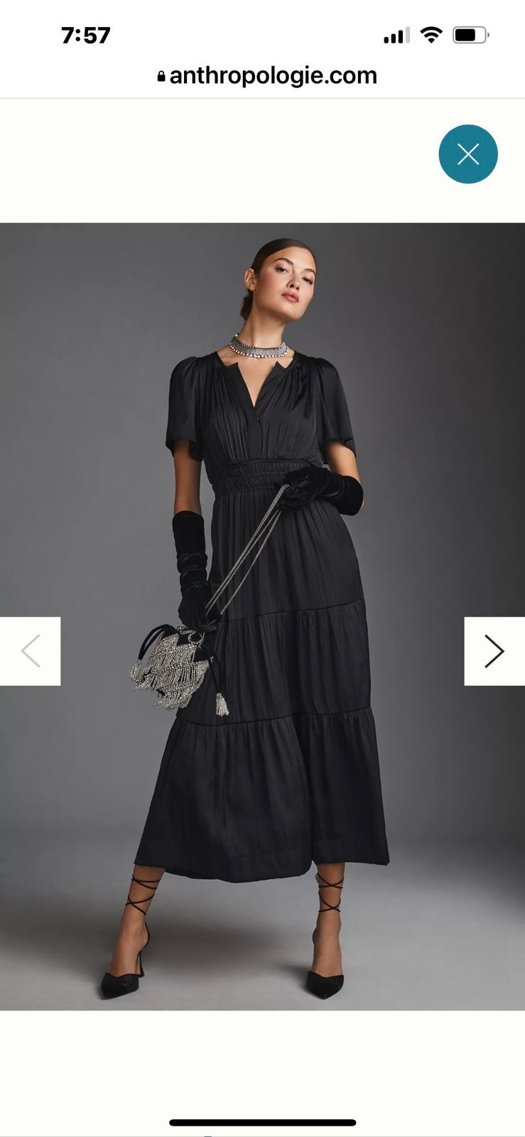 Anthropologie somerset dress