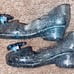Disney Store Princess Cinderella Costume Dress sz w/crown & shoes