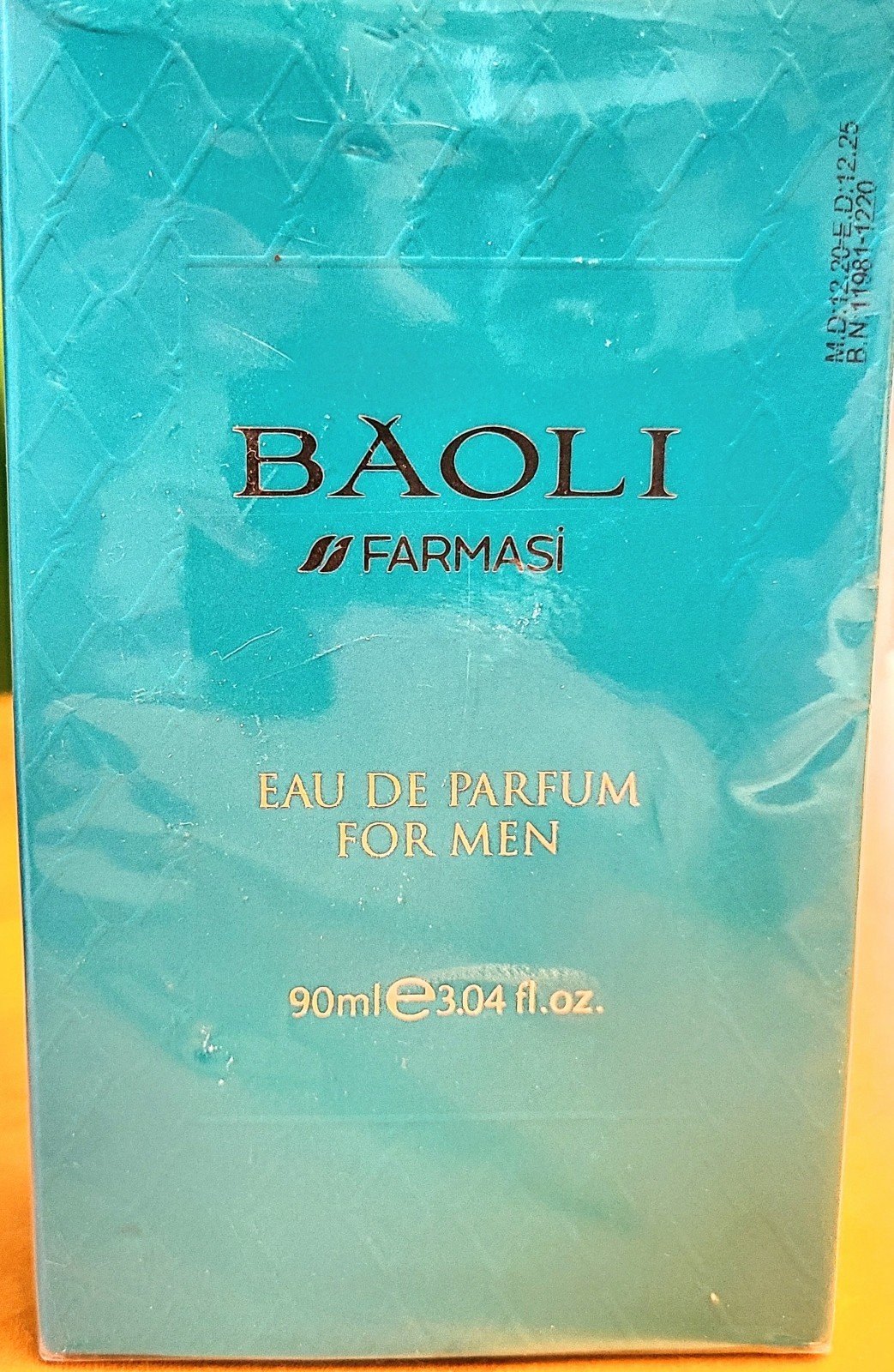SEALED BAOLI FARMASI Men's Eau De Parfum Parfume 3.04 fl oz Cologne DAMAGED BOX