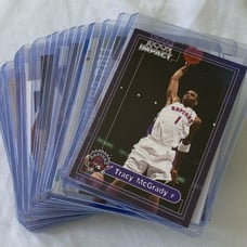 Lot Of 24 Tracy McGrady Cards Raptors, Magic, Rockets