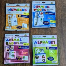 Match & Learn Puzzles Bundle,