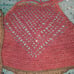 Handmade Crochet Sparkly Boho Beach Chevron Arrowhead Halter Top