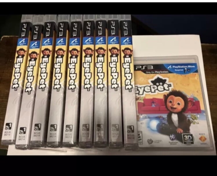 PlayStation 3 - Lot of 10 Eyepet Virtual Pet Video Games PS3