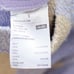 Elodie Purple Cream Plaid Jacket Fleece Feel Button Front Small