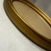 Vintage Victorian Beaded Wood Photo Frame Gold 17x14