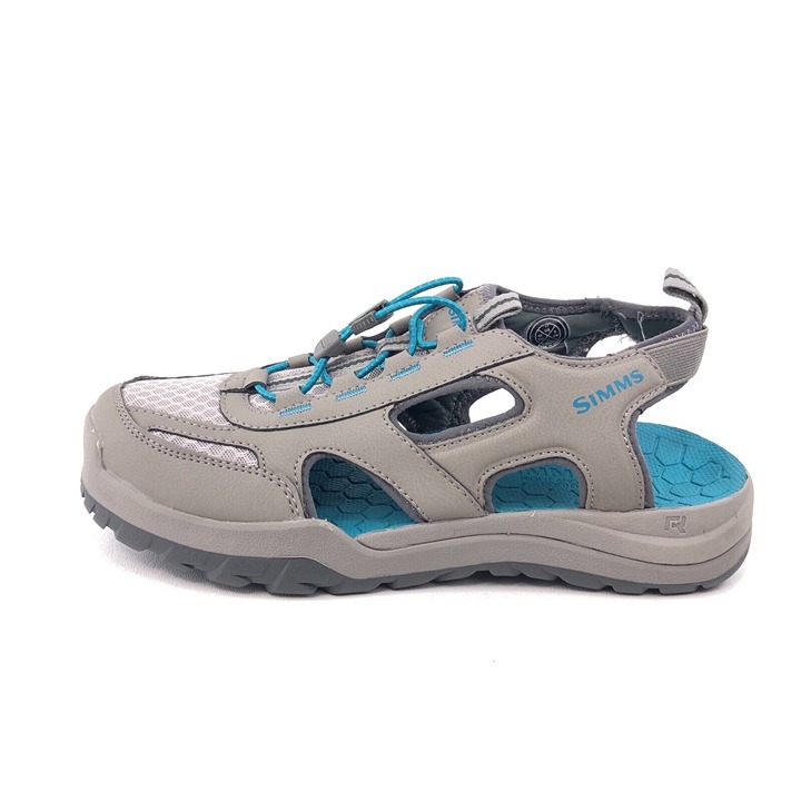 Simms Riprap Water Sandals Womens Size 11 EUR 42 Gray Wading Fly Fishing Shoes