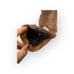 Aquatalia Isla Calf Ankle Brown Suede Block Heel Boots Womens Size 10