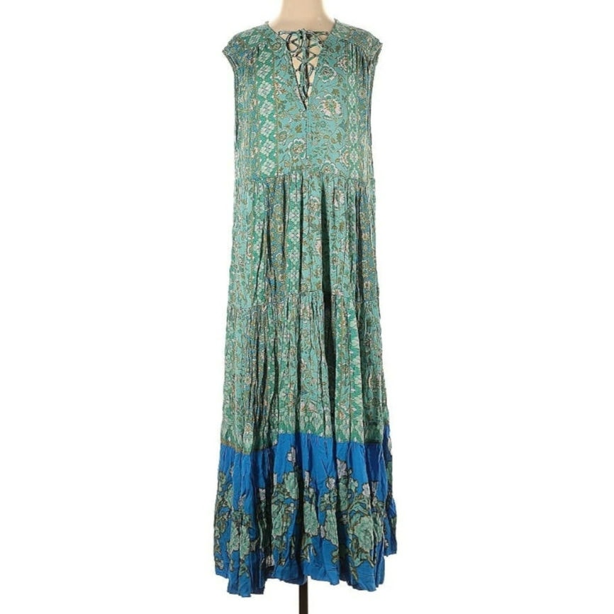 Free People Hanalei Bay Boho Endless Summer XS Midi Dress