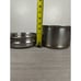 Vtg Lifetime 18-8 Stainless Steel Double Boiler Saucepan With Lid 2 1/2 Qt