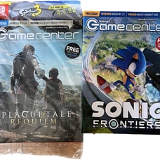 Gamecenter Walmart Magazine Plague’s Tale Requiem #87 Sep Splatoon 3 Sonic #88