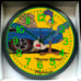 Plymouth Roadrunner Garage Shop Glow In The Dark Wall Clock New!