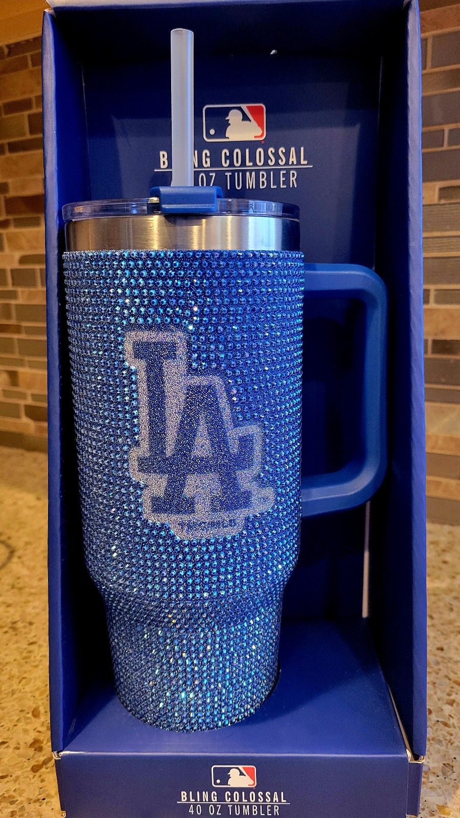 L.A Dodgers Bling Colossal 40oz Tumbler