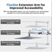 G-Promise All Metal 10 Inch Rainfall Shower Head with Handheld Spray Combo