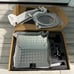 G-Promise All Metal 10 Inch Rainfall Shower Head with Handheld Spray Combo