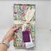 New set of 4 cloth napkins in J Crew x Liberty floral fabric Fuchsia Tangerine