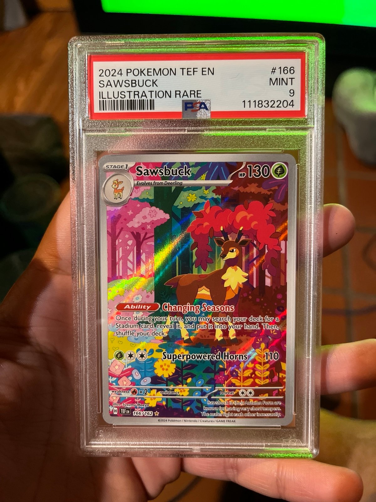 Psa 9 temporal forces sawsbuck