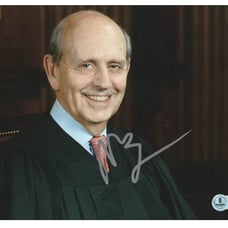 STEPHEN BREYER SIGNED SUPREME COURT JUSTICE SCOTUS JUDGE 8x10 PHOTO BECKETT COA
