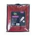 Serta 50”x60” Heated Plush Throw Burgundy