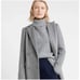 J. Crew Women’s Sz M NWT Gray Alpaca Wool Turtleneck Sweater Pullover Knit