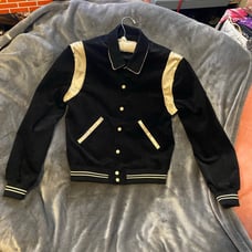 NWT Celine Satin Trimmed Cotton-Corduroy Bomber Jacket