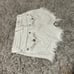 Women’s size 26 White frayed Miss Me shorts