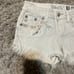Women’s size 26 White frayed Miss Me shorts
