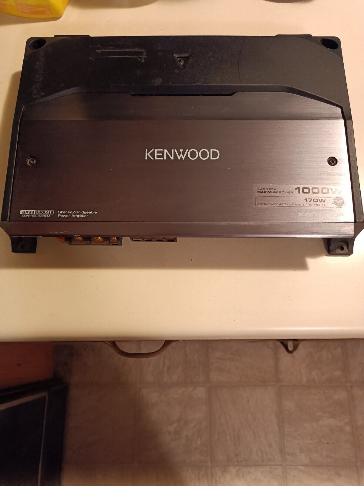 Kenwood KAC-9104D 1800W Class D Car Monoblock Power Amplifier