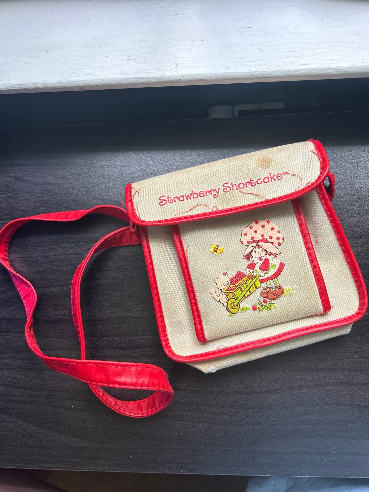 Vintage Strawberry Shortcake Purse with Wallet