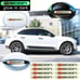 BRAND NEW UNIVERSAL 8PCS SCION GLOWS IN THE DARK GREEN BADGE EMBLEM STICKER