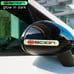 BRAND NEW UNIVERSAL 8PCS SCION GLOWS IN THE DARK GREEN BADGE EMBLEM STICKER