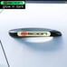 BRAND NEW UNIVERSAL 8PCS SCION GLOWS IN THE DARK GREEN BADGE EMBLEM STICKER