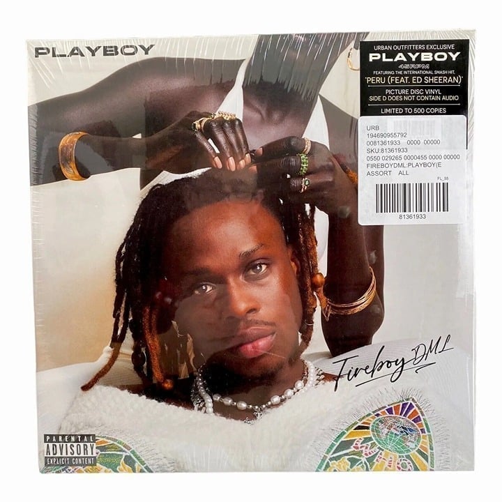 Fireboy DML Playboy ( Vinyl LP) Urban Outfitters Exclusive 2XLP Picture Disc New