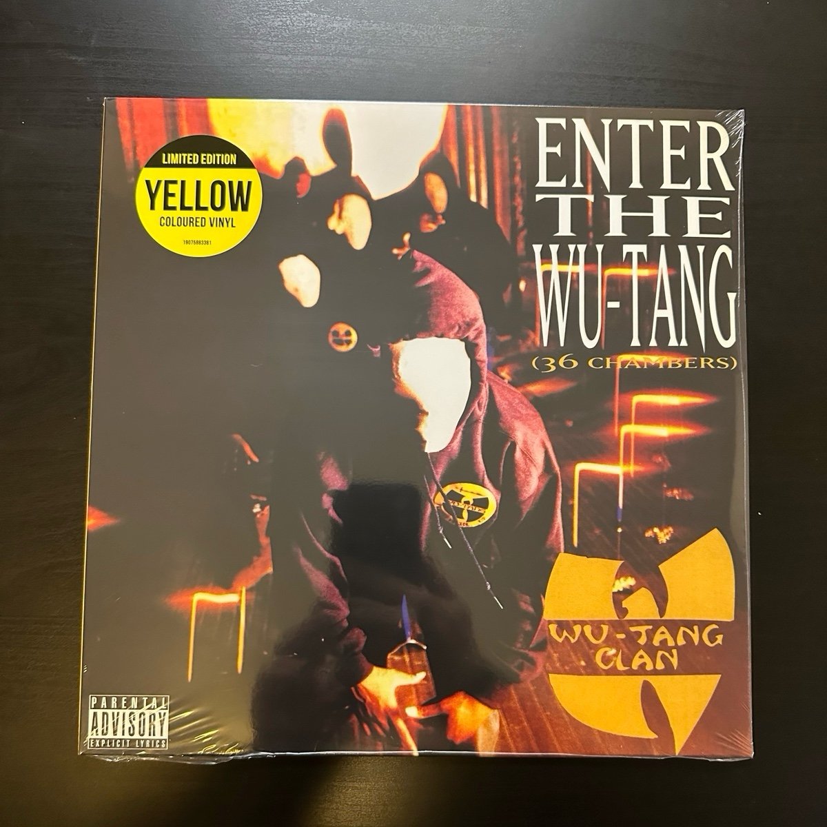 NEW! Wu-Tang - Enter 36 Chambers Yellow Vinyl LP