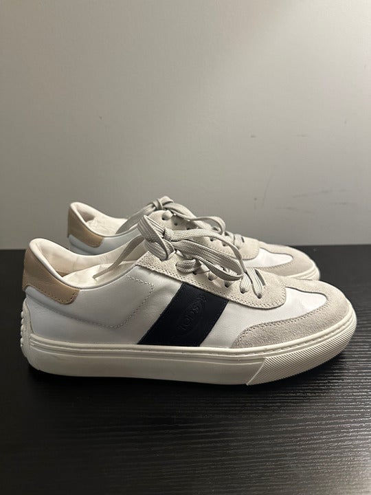 Tod's Sneakers in Smooth Leather and Suede