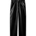 Proenza Schouler White Label lacquered-effect straight-leg trousers