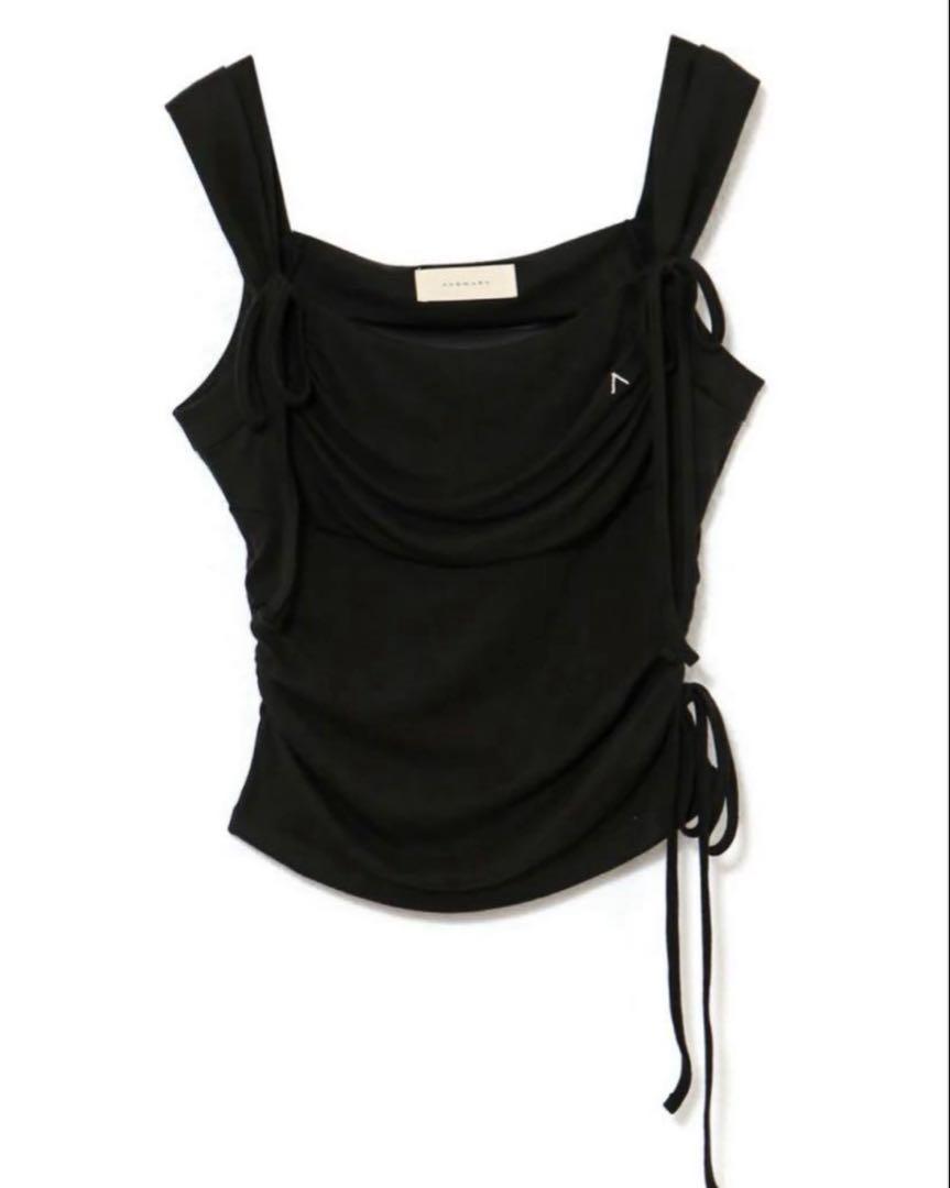 卸し売り購入 Lotta baby ribbon tops (black) トップス