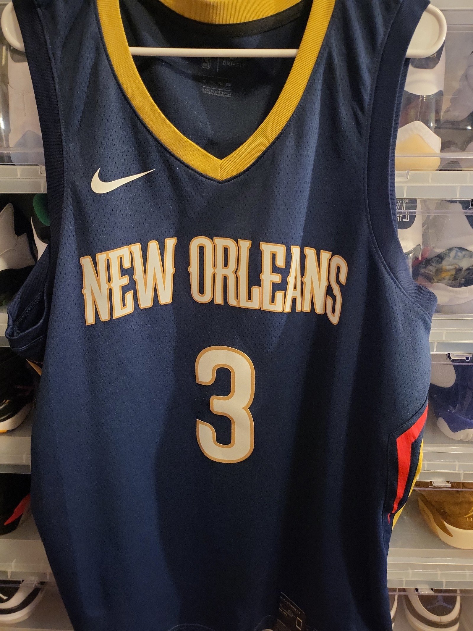 Cj McCollum New Orleans Pelicans Swingman Jersey