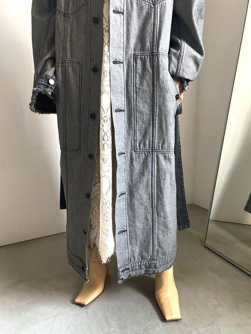 2WAY REVERSIBLE DENIM COAT by Ameri Vintage