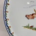 Vintage French Hot Air Balloon Ceramic Plate Rouen France 12.5 Signed A. Augy